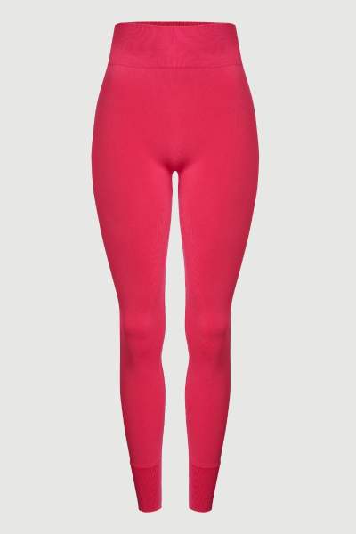 Soft Ribbed Leggings in pink