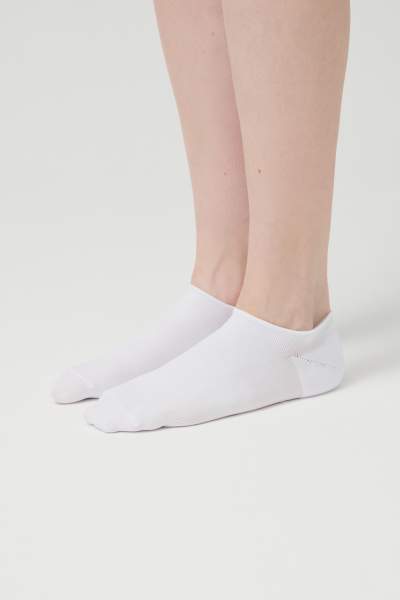 Unsichtbare Socken für Damen in Weiß