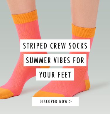 Sneaker Striped Socks